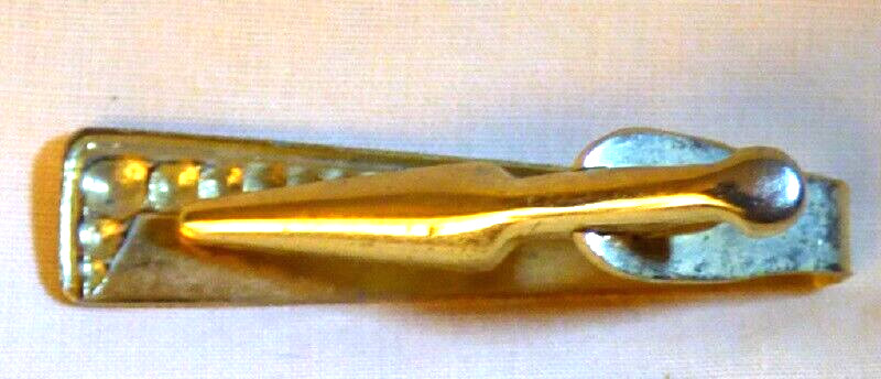 3 Vintage 1930s Late 1950s-Early 1960s Tie Slide Bars Clips Art Deco Bead Enamel
