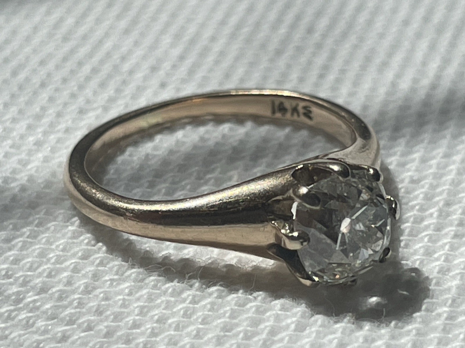 Vintage Diamond Ring – 1.32CTW Old European Cut