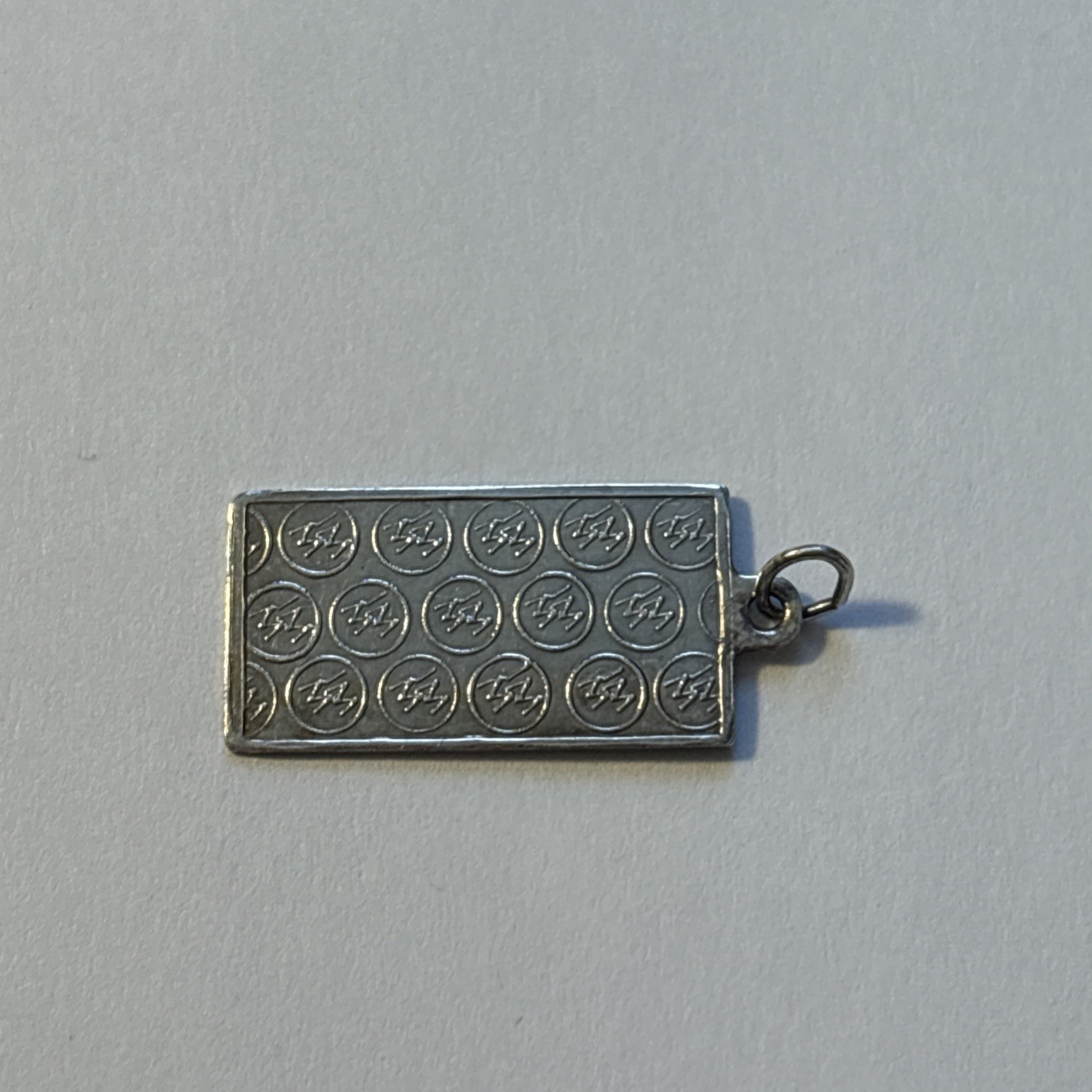 Vintage Sterling Silver .999 IMM Eagle Bar Charm Bullion Style 1.03g