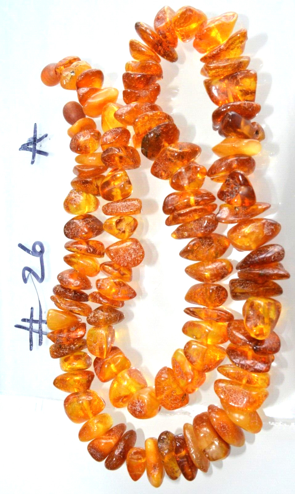 43gr RUSSIAN SOVIET BALTIC AMBER BEAD NECKLACE 琥珀 BRACELET STONE PENDANT EARRING