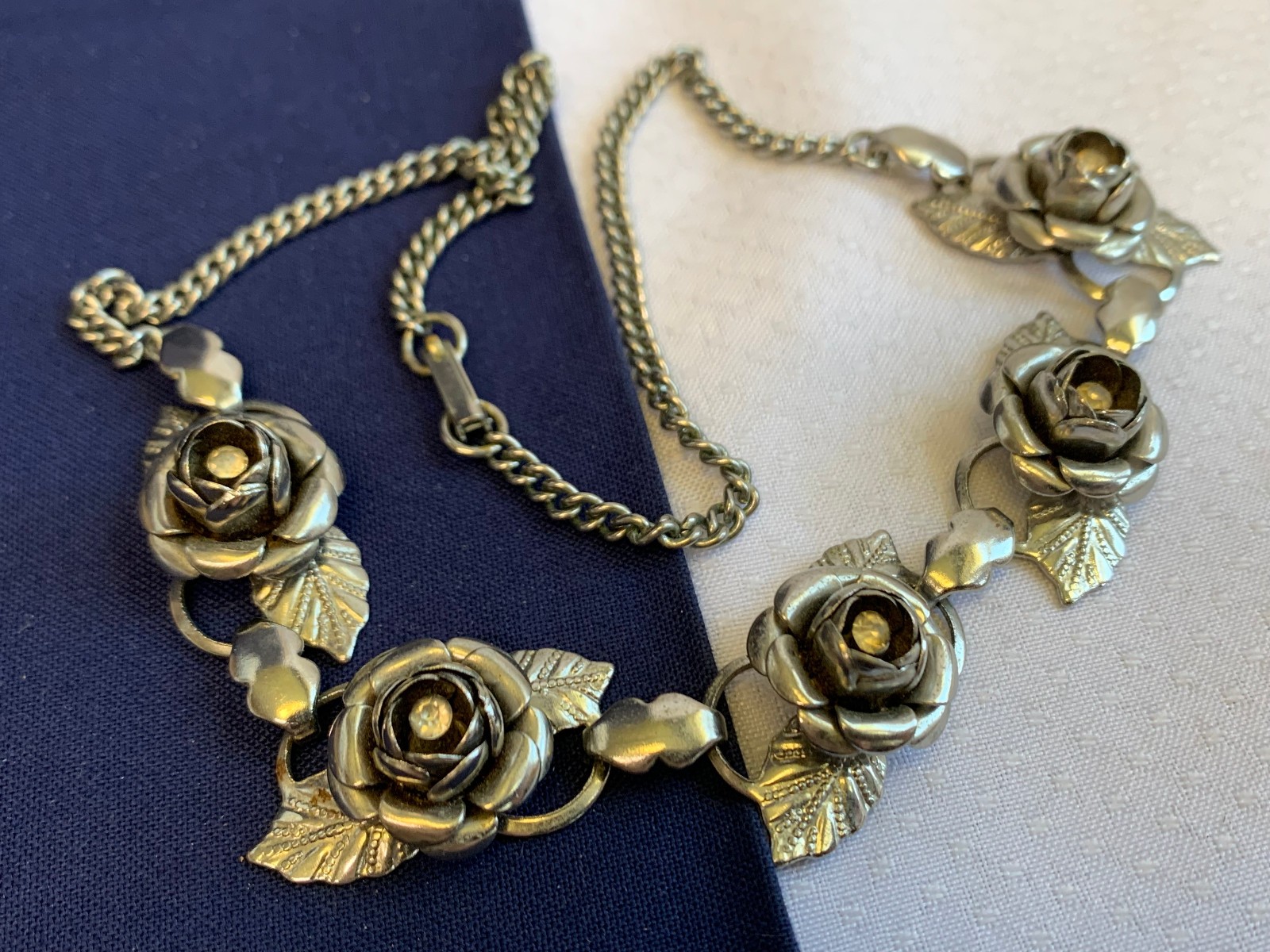 Vtg Necklace Lot Costume Jewelry Coro Monet Rhinestones Lucite Faux Gemstones