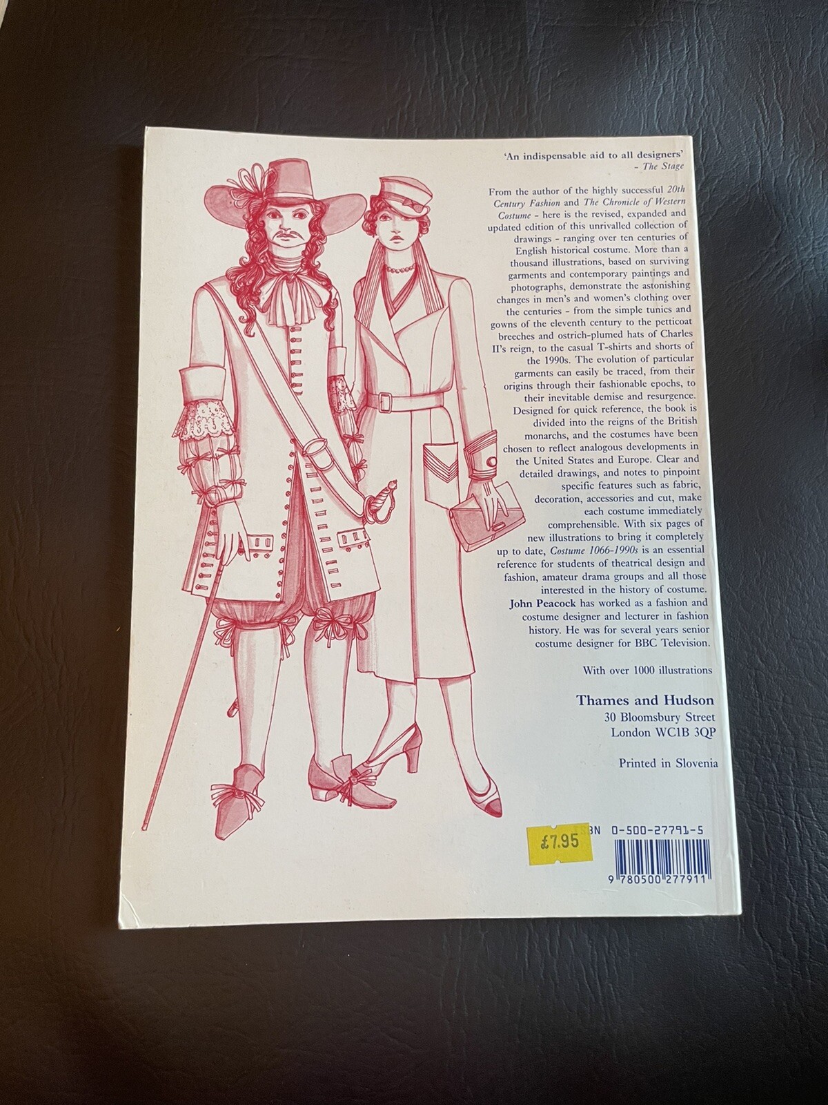 Vintage Antique Re-enactment- Renaissances Costume Reference Book Reenactment