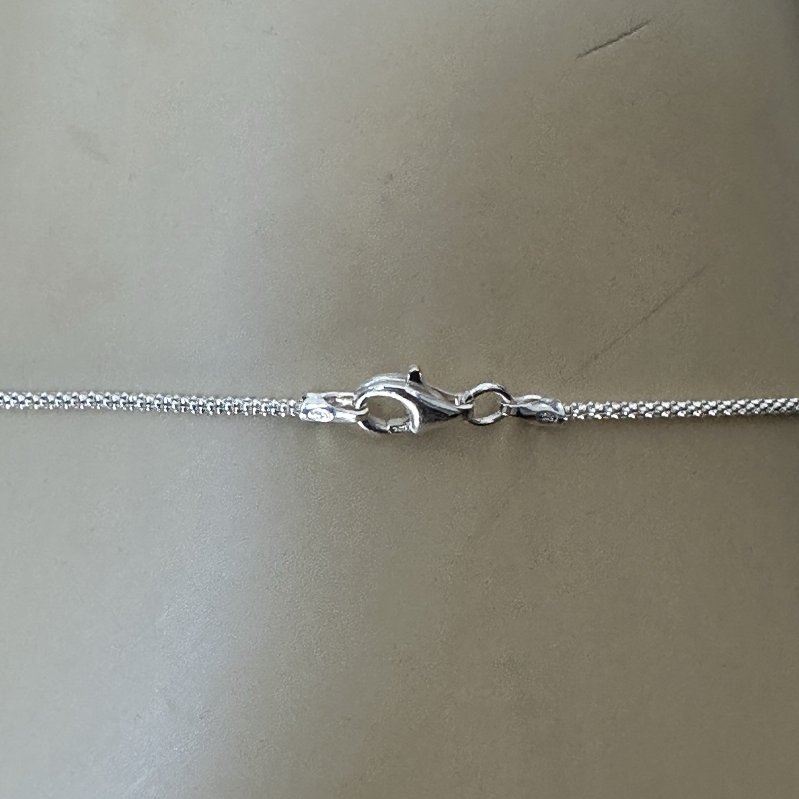 VTG Artisan Pendant Necklace 18 Inch Giraffe Africa Safari Sterling 7.8g Rare