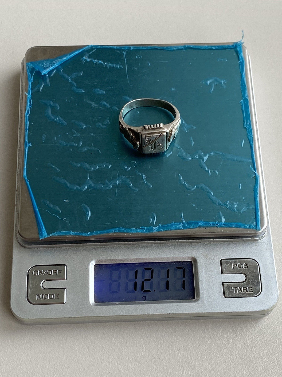 Ring Silver 875 Men’s USSR Soviet