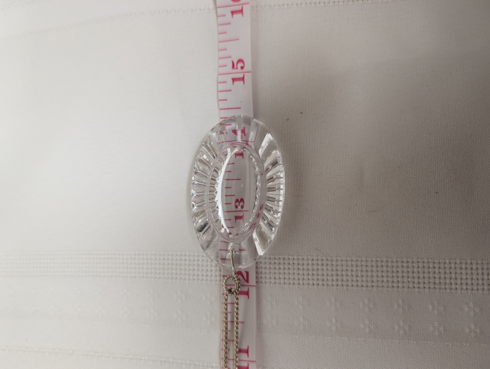 Vintage Waterford Crystal Large Pendant 925 Silver Chain Necklace