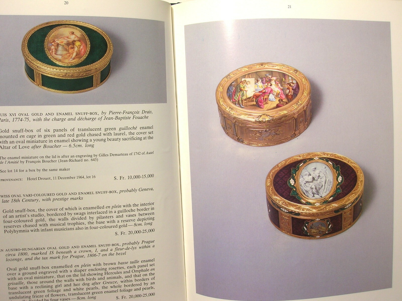 IMPORTANT GOLD BOXES AND RENAISSANCE JEWELRY, CHRISTIE’S AUCTION GENEVA 1984