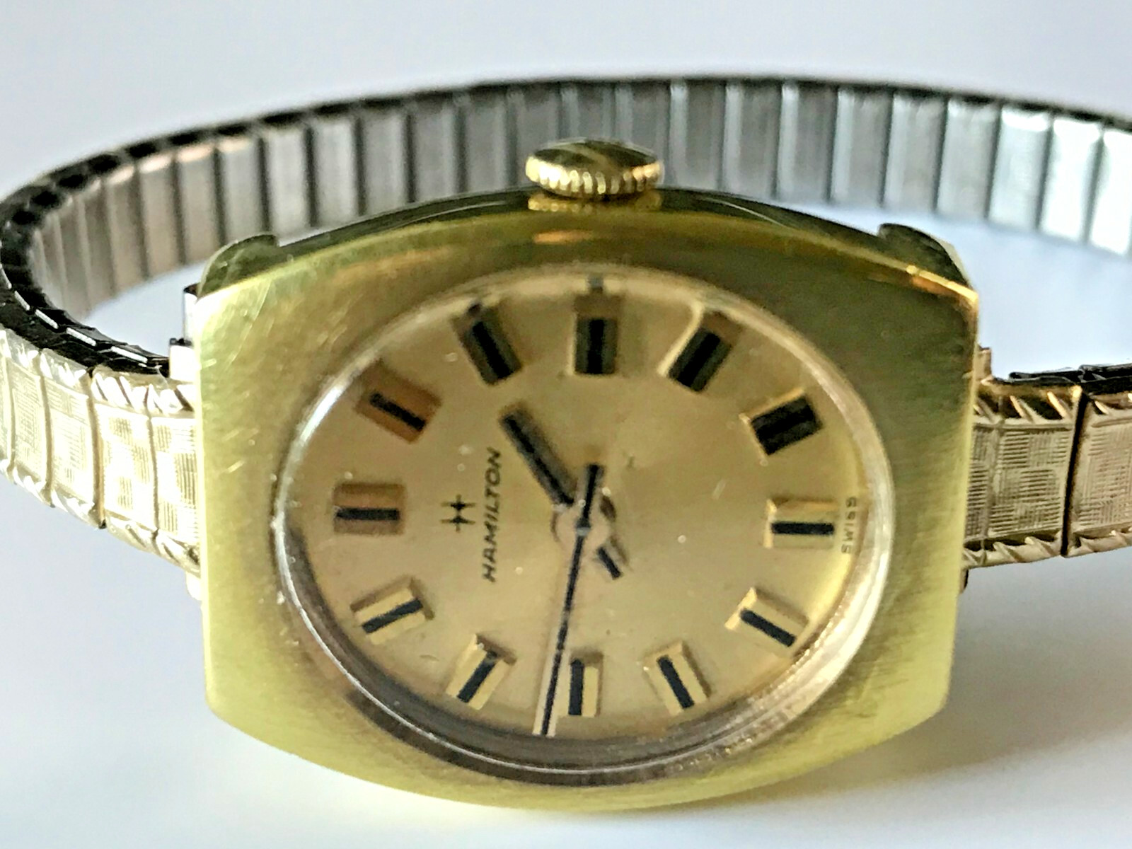 Vintage Hamilton 17J Swiss Women’s Watch 732 Hand Wind – Working