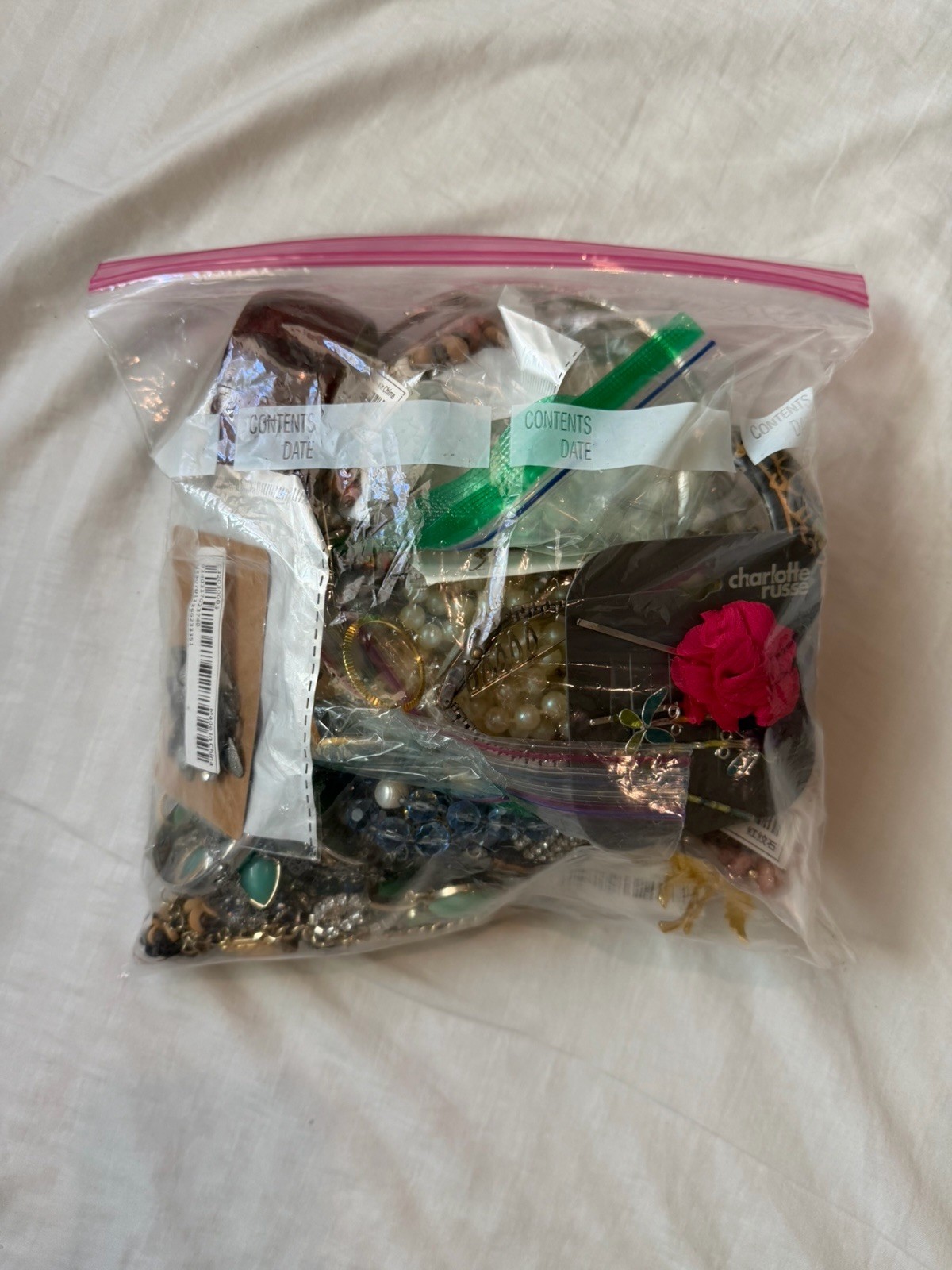3lb Lot : Vintage / Modern Repair Repurpose Grab Bag Costume Jewelry Arts Craft