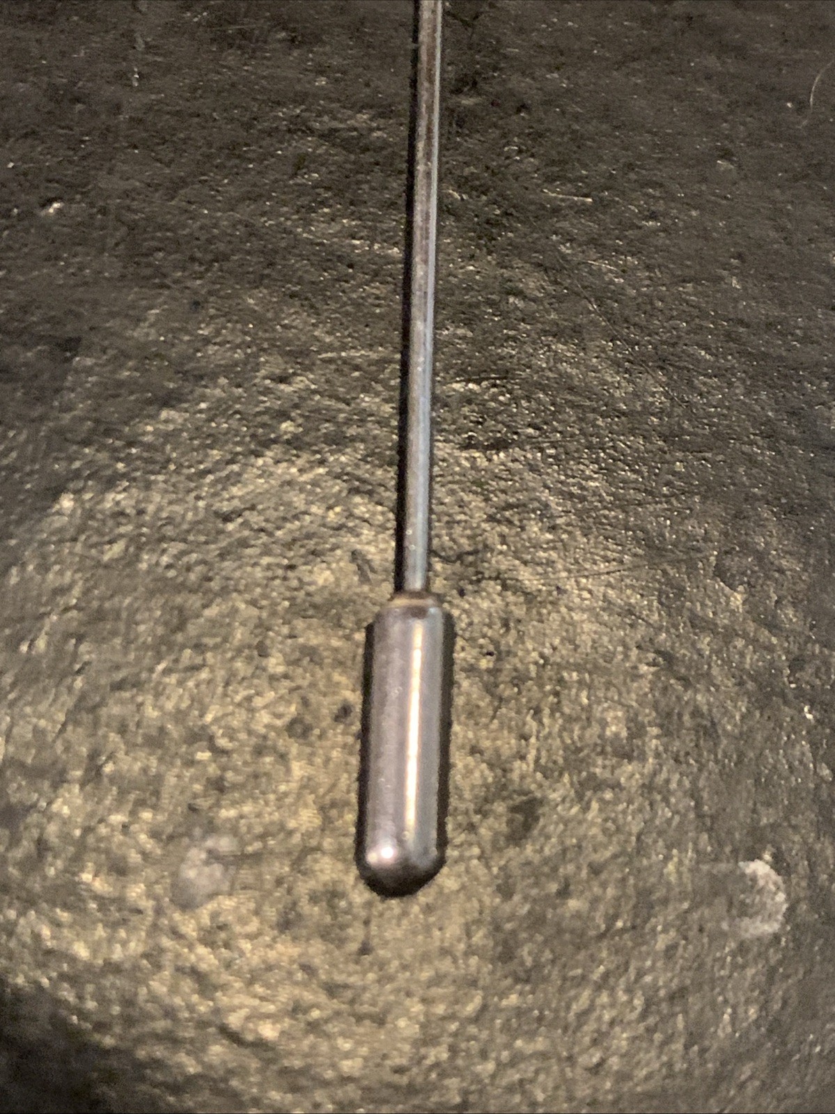 Vintage Scottish Thistle Silver Tone Stick Pin. Approximately 2 Inches Long.