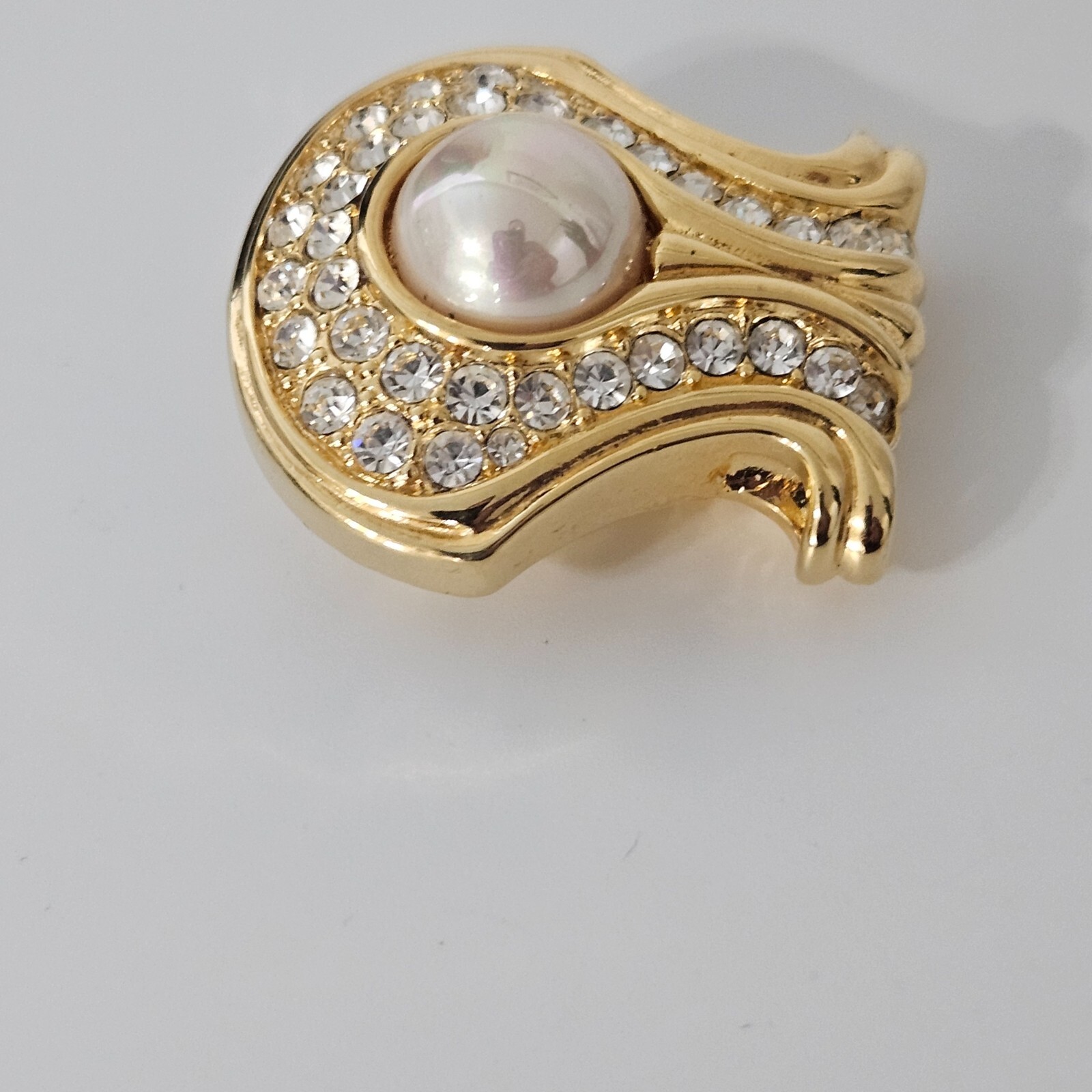 Nolan Miller Glamour Collection Rhinestone & Pearl Pendant Only