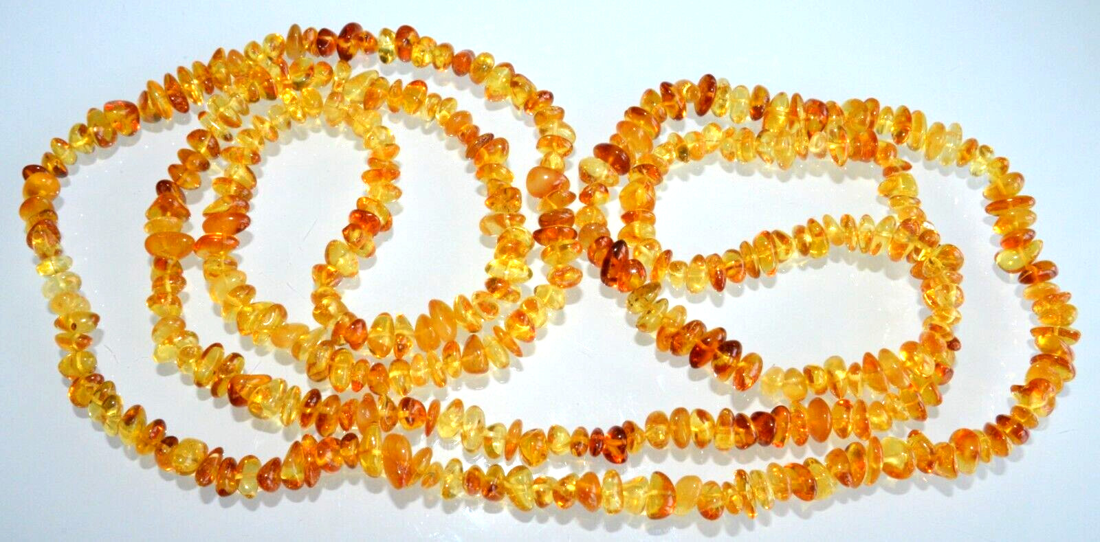 ✅135 cm=46gr RUSSIAN SOVIET BALTIC AMBER BEAD NECKLACE 琥珀 BRACELET STONE PENDANT
