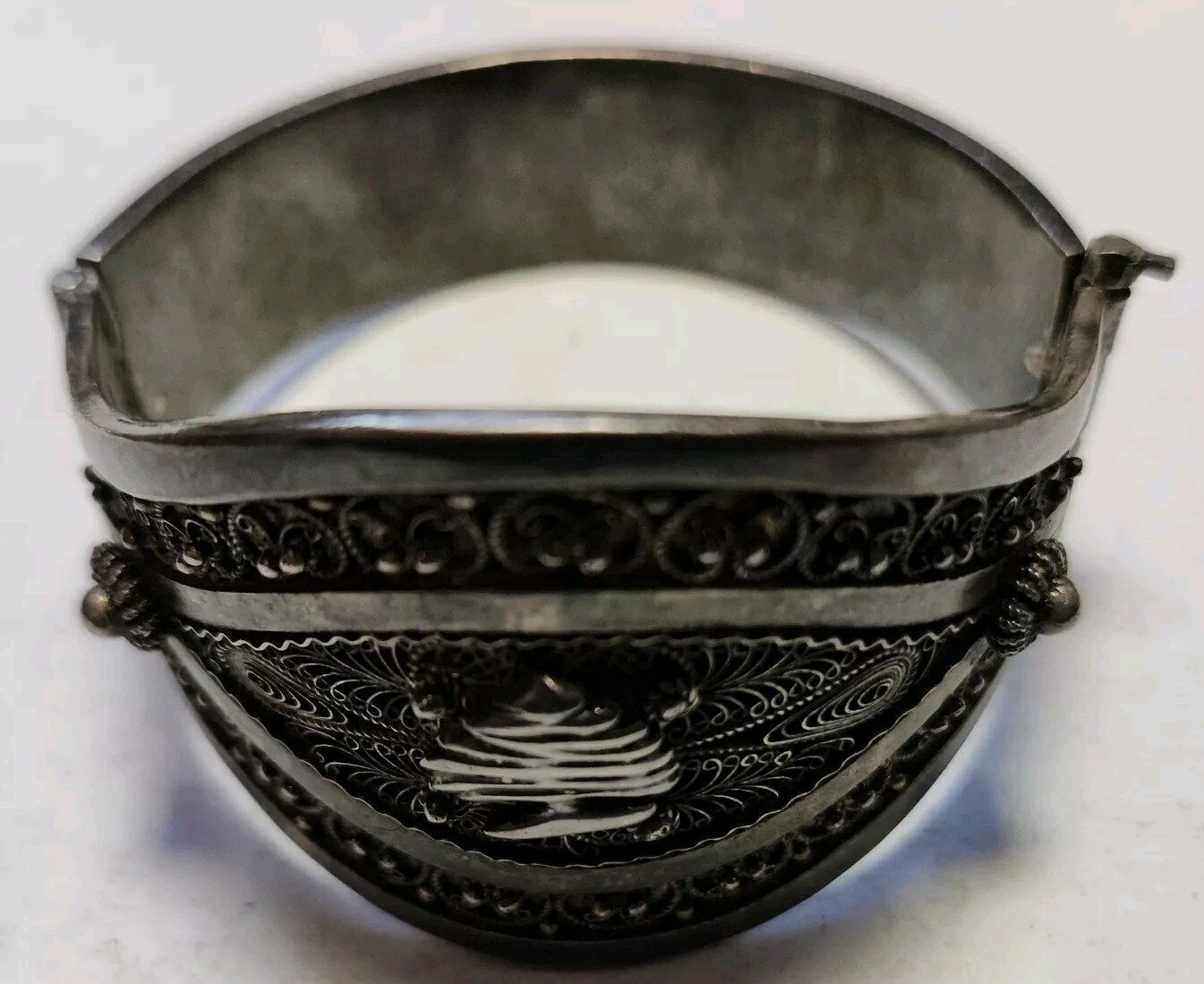 Vintage Berber Bracelet Kabe 850 Silver Morocco