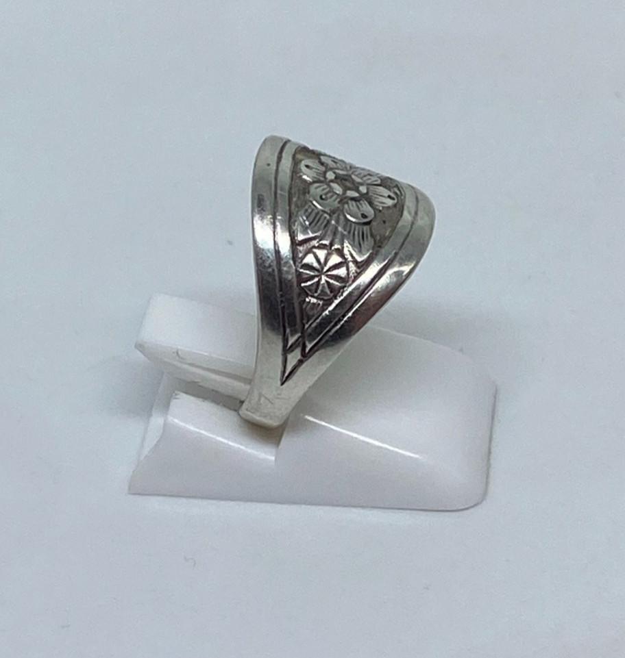 Rings Silver 875 Size 6.75. Weight 2.83 g. Soviet Vintage Jewelry USSR