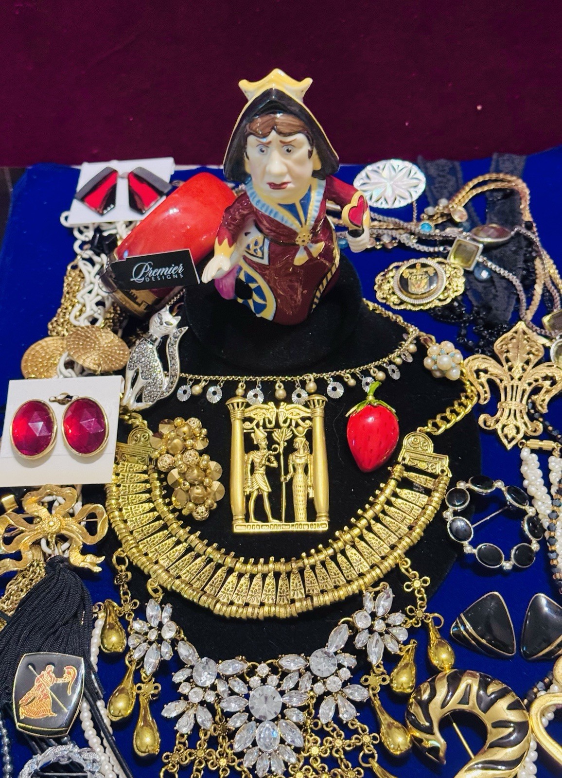 Vintage High End Costume Jewelry Trifari Ann Taylor Originals By Robert Monet PD