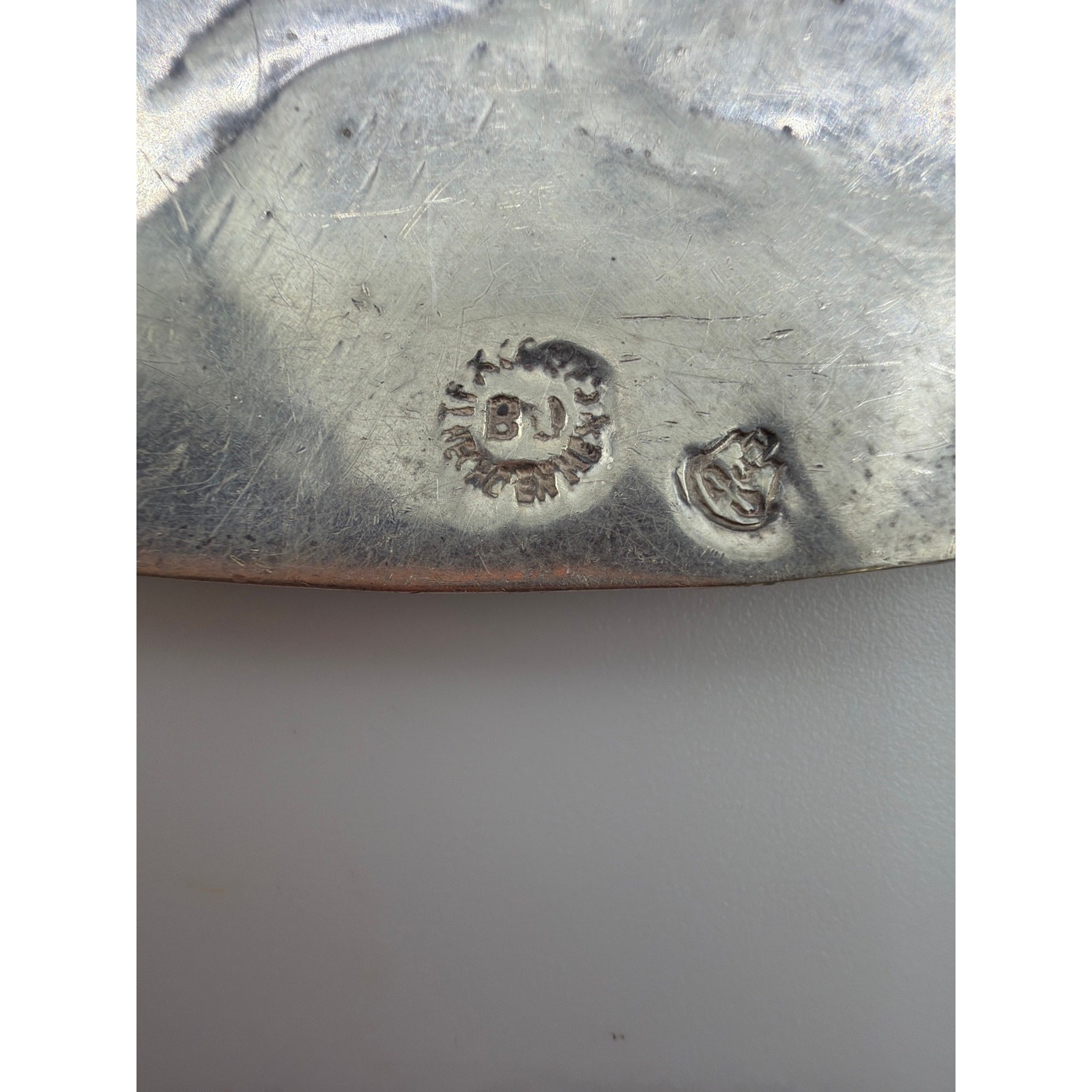 Vintage Los Castillo Taxco Mexican Sterling Silver Pluma Azteca Brooch