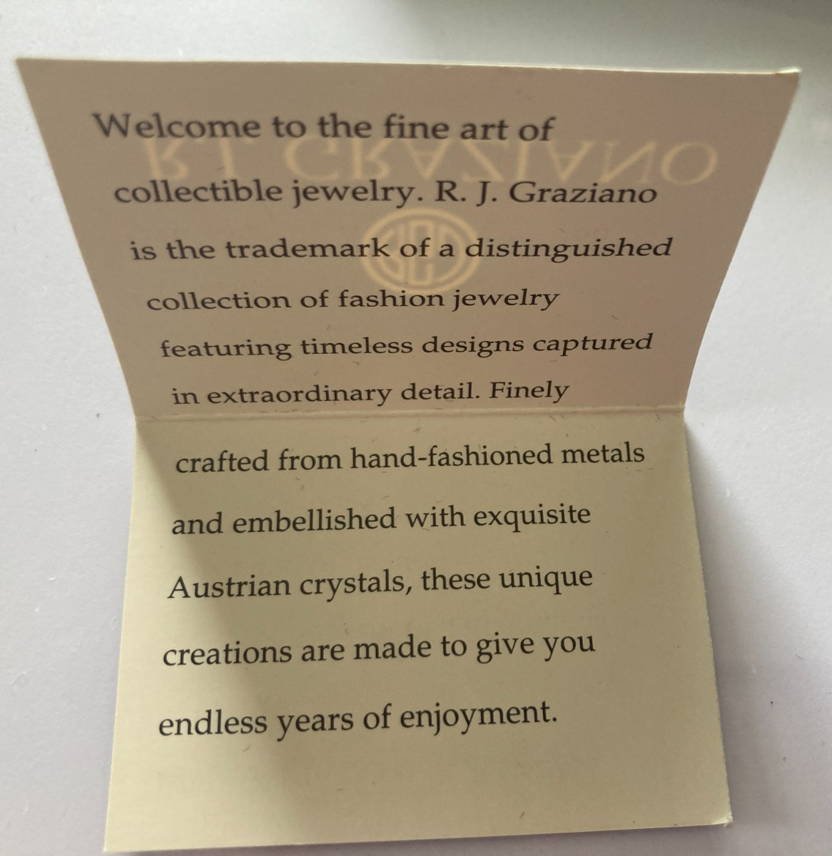 R.J. Graziano Clip on Earrings Blue Stones in Gold Color Setting
