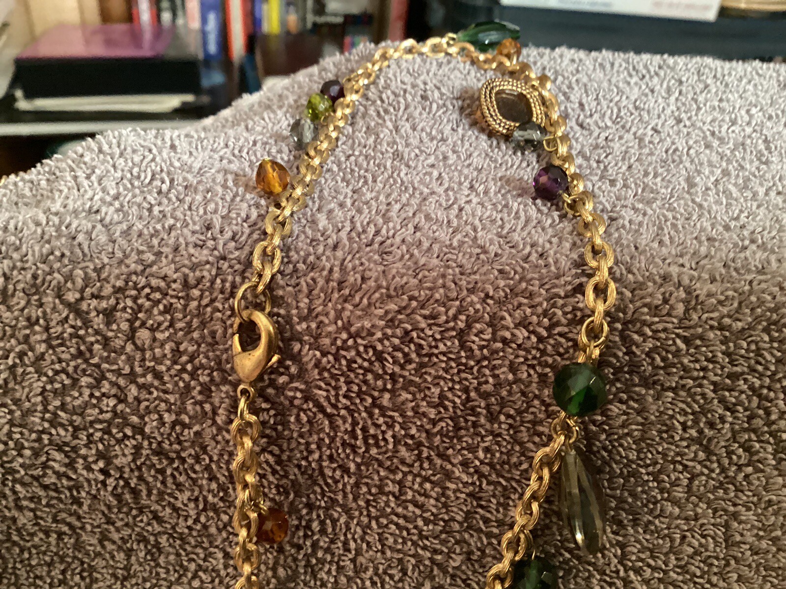 Lot of 3 vintage womens flapper costume jewelry necklaces
