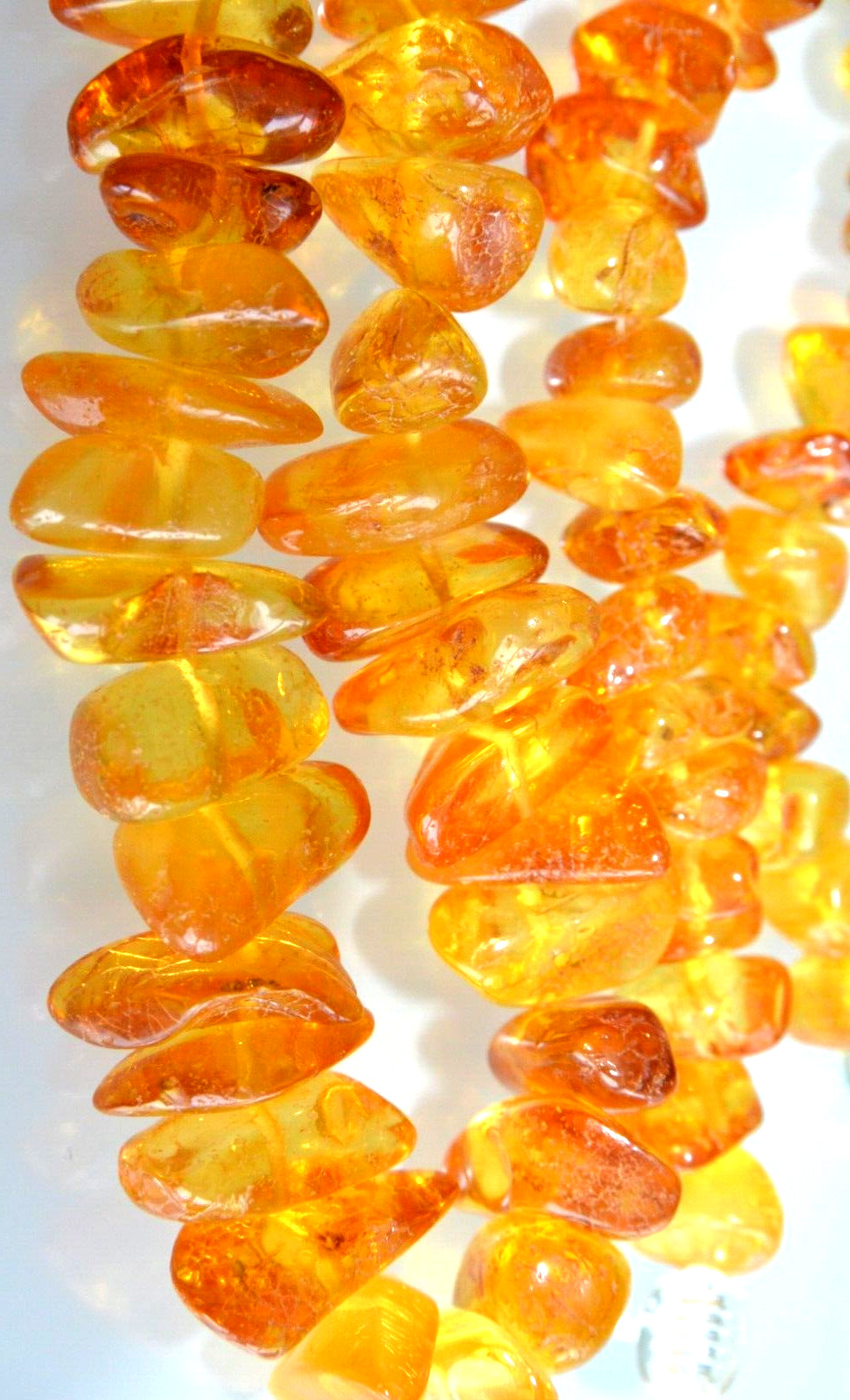 38gr RUSSIAN SOVIET BALTIC AMBER BEAD NECKLACE 琥珀 BRACELET STONE PENDANT EARRING
