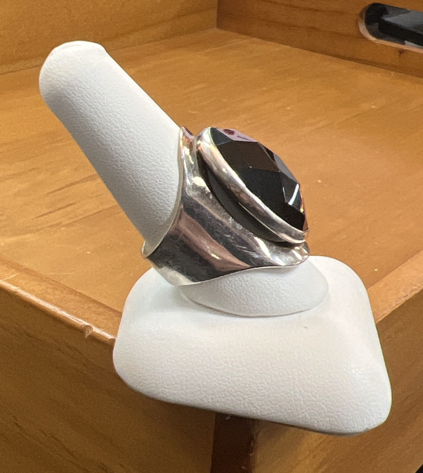 Mexican Designer Dominique Dinouart Sterling Silver Adjustable Ring DDD Signed