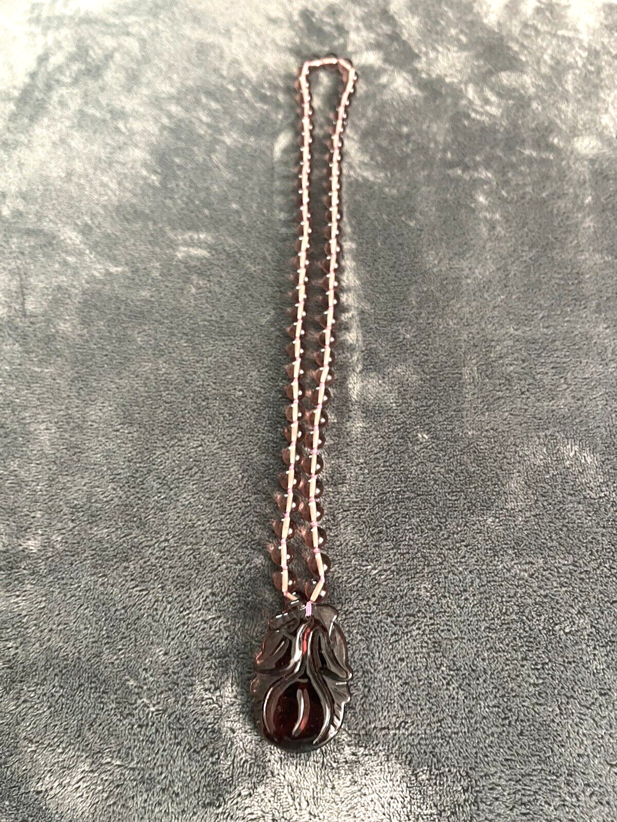 Marilynn Alsdorf Collection 24″ Amethyst Necklace and Pendant Sotheby’s Auction