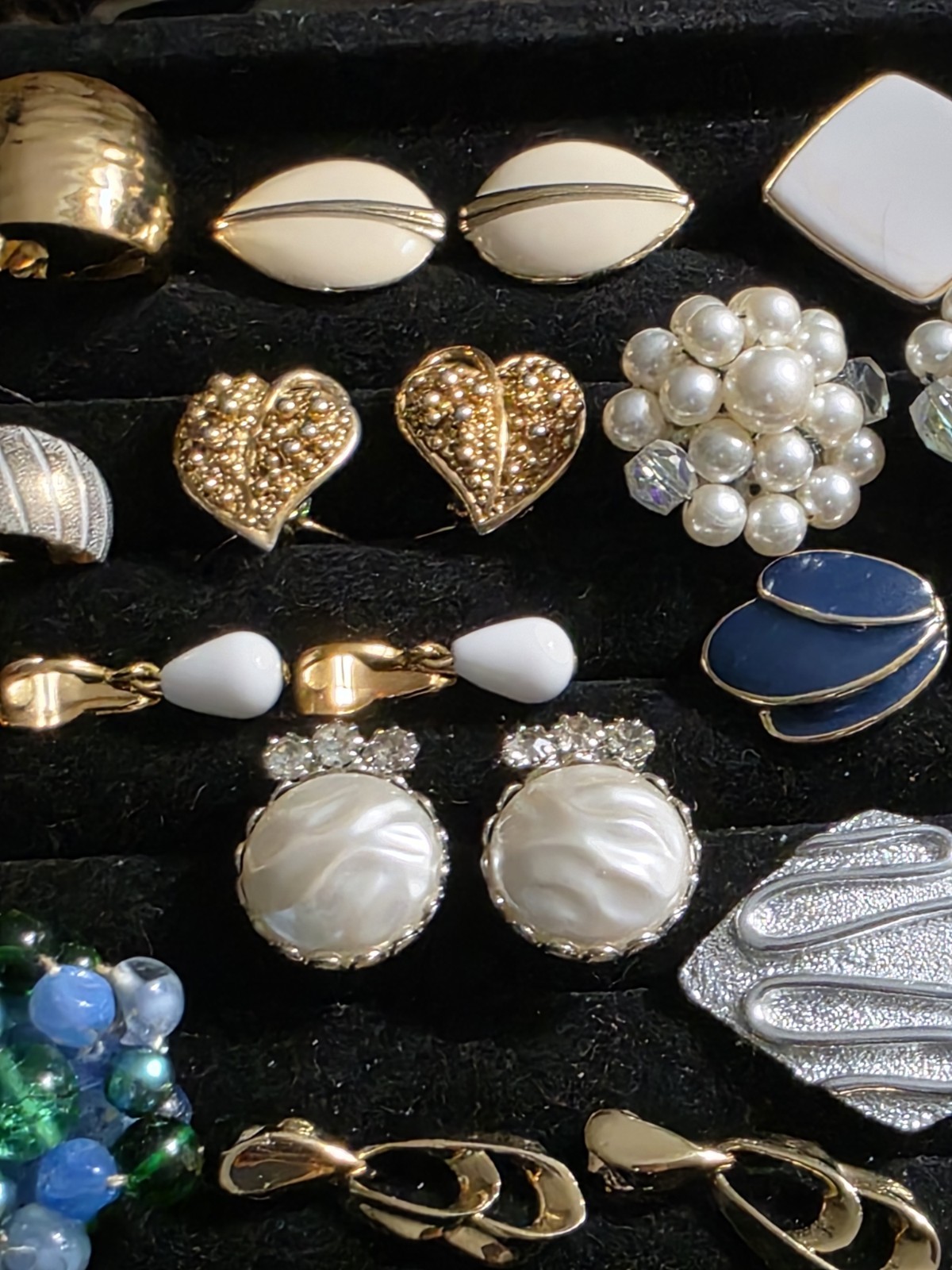 Vintage Napier Segal Sarah Cov & Other Clip Earring Lot 14 Pair