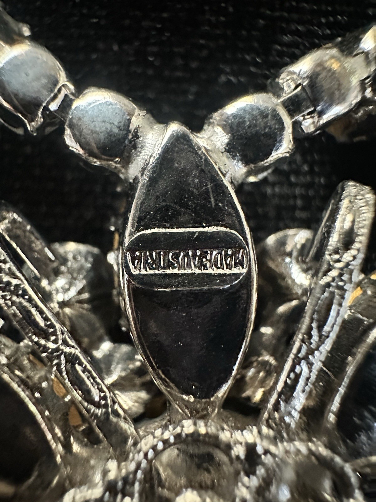 Austrian Vintage Crystal Bezel Set
