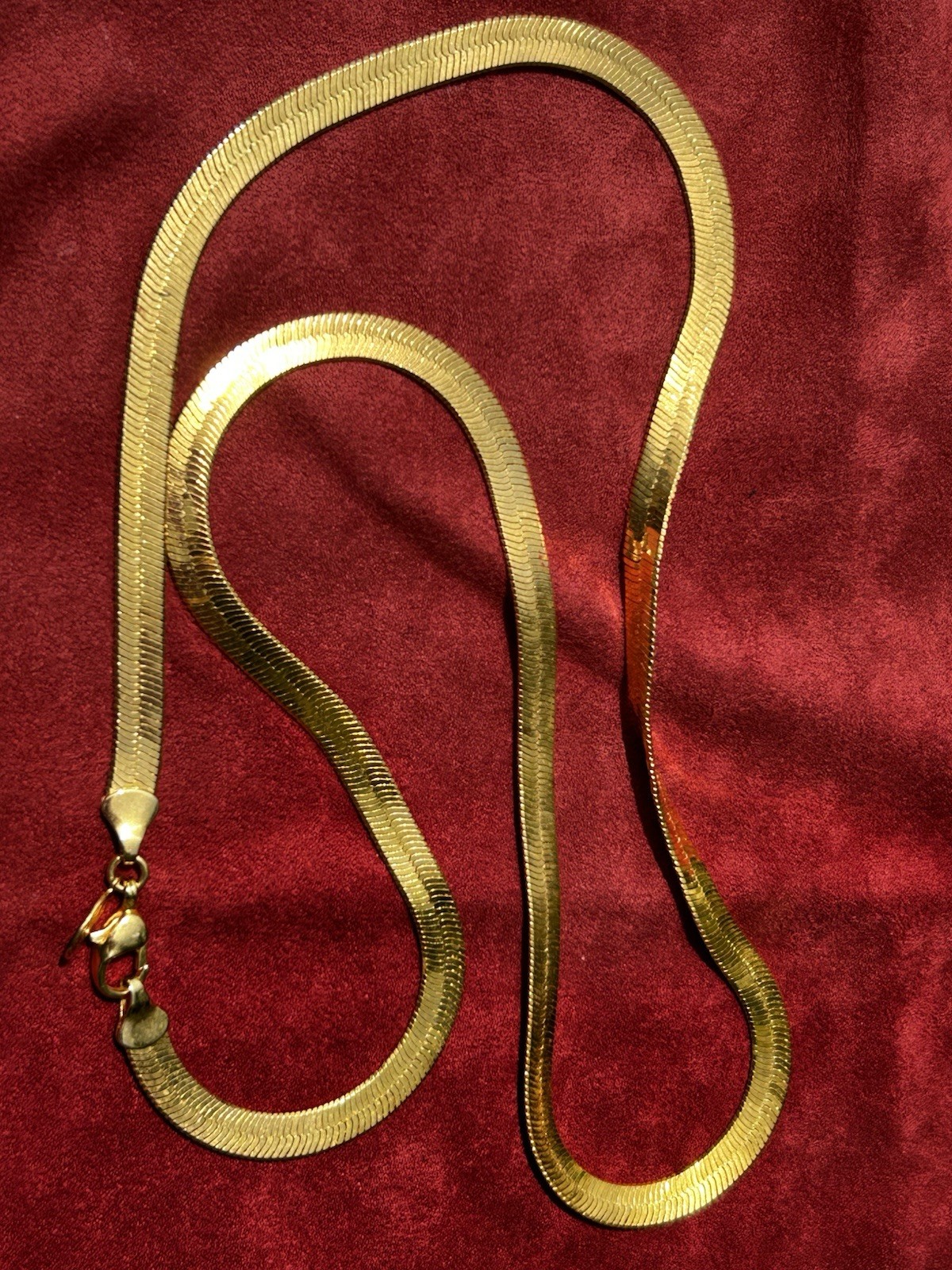 Premier Designs Wheat Chain Necklace 23in Gold Tone Thick Vintage Classic