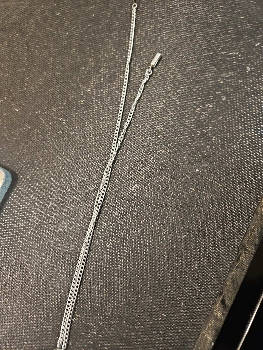 Vintage Glass Necklace With Initial “B ” on It ( Not Sure Brand)