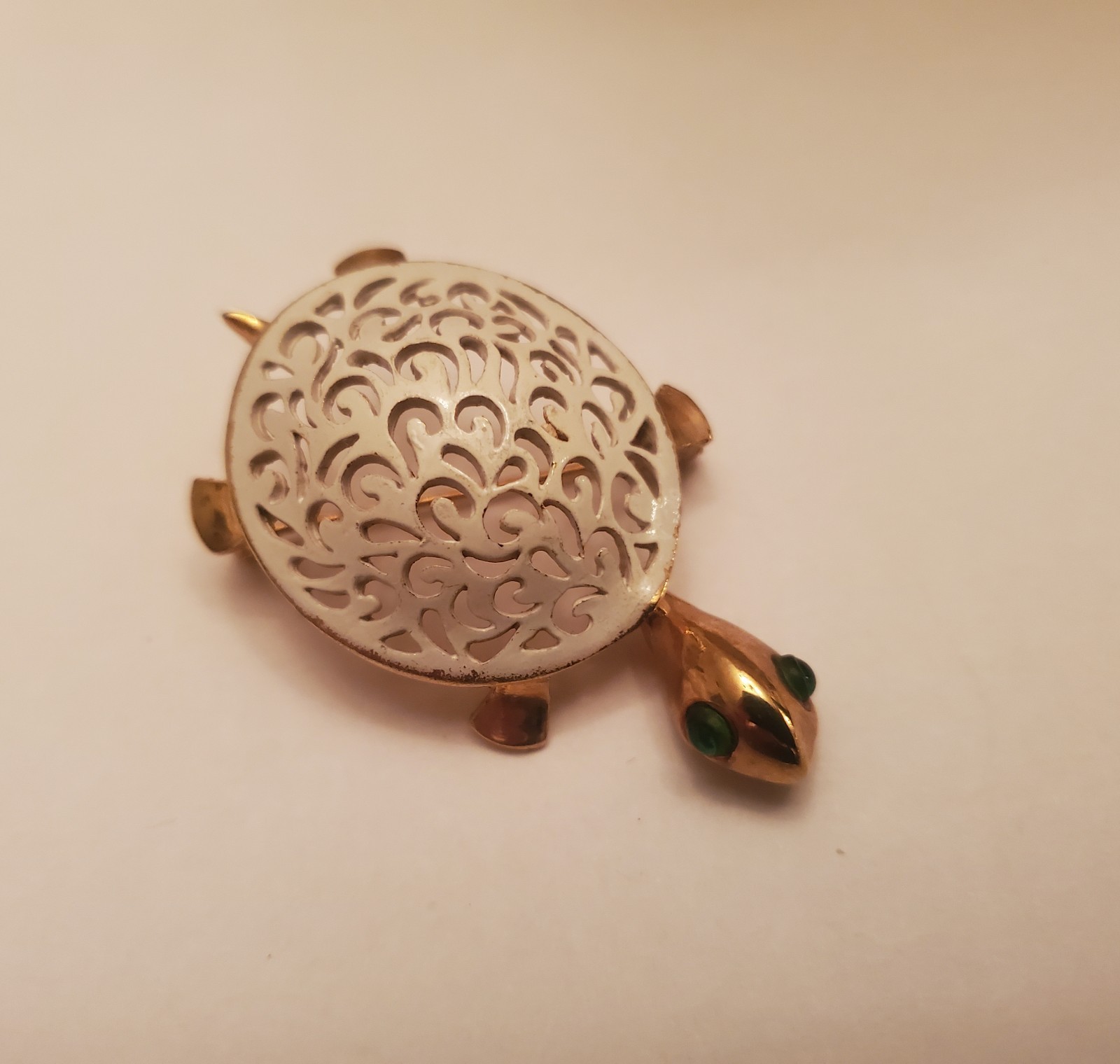 Vintage Turtle Brooch