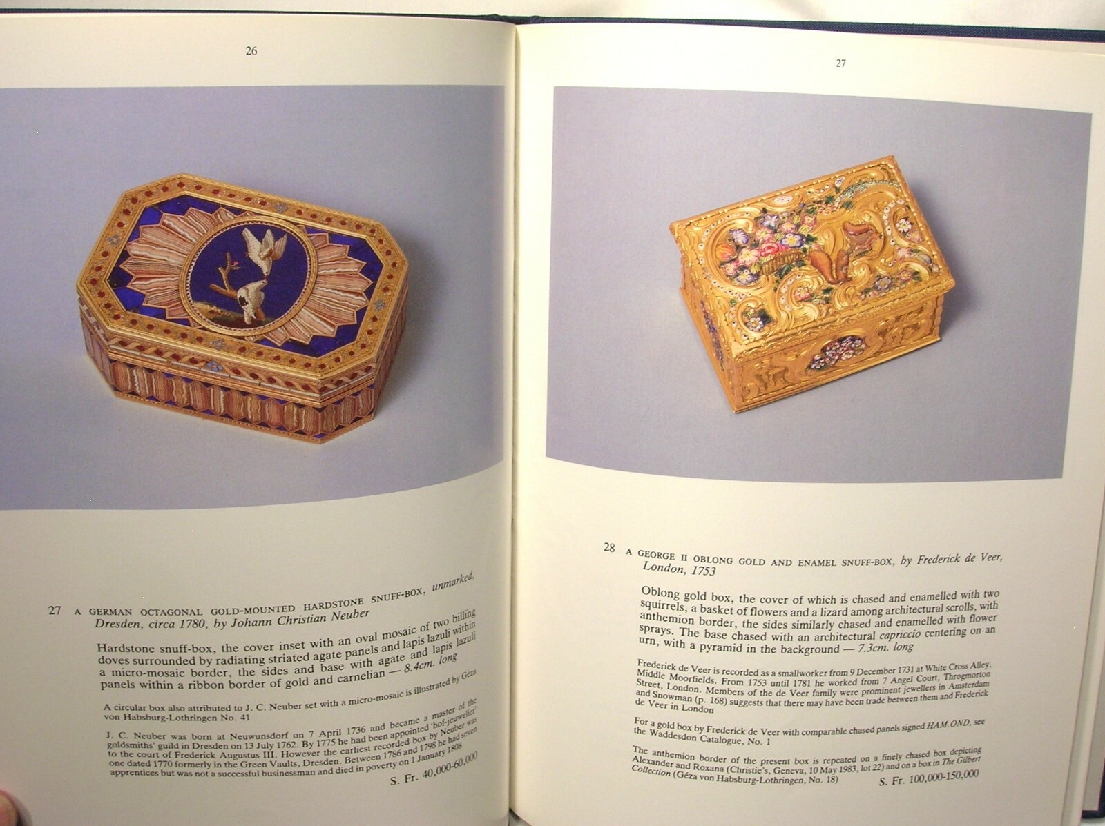 IMPORTANT GOLD BOXES AND RENAISSANCE JEWELRY, CHRISTIE’S AUCTION GENEVA 1984