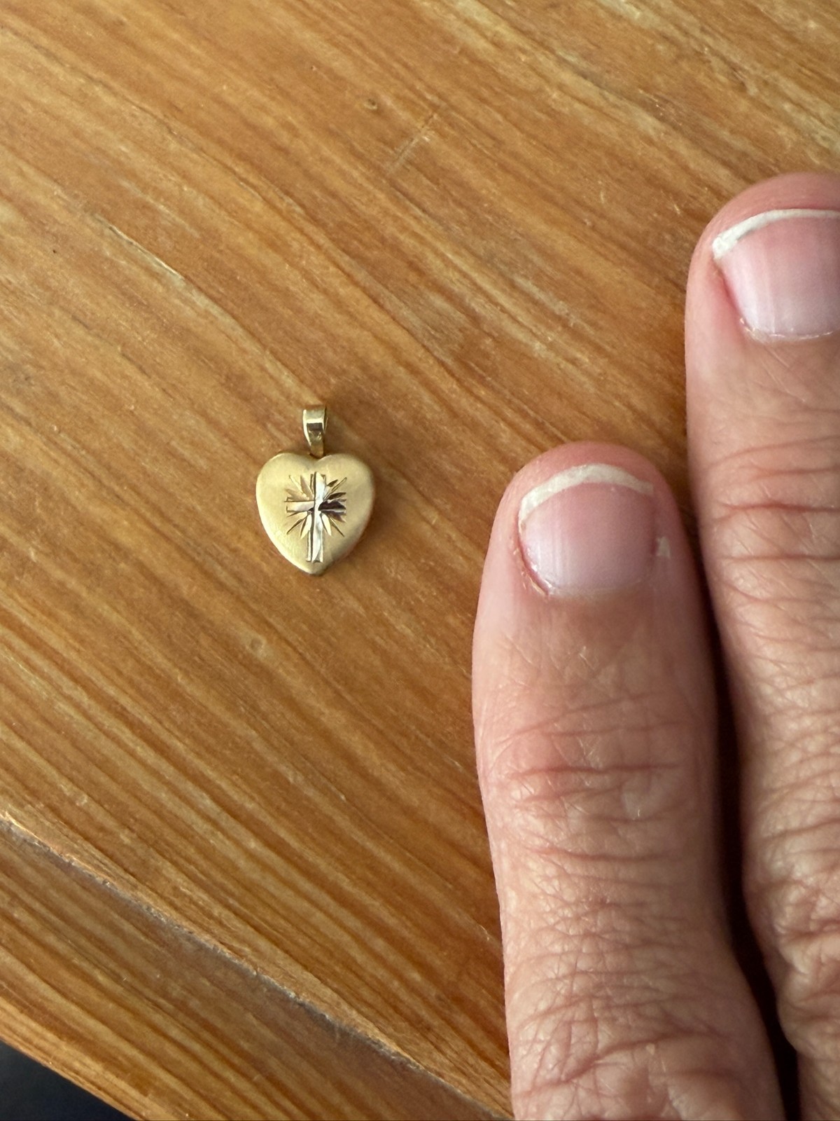 Vintage 14K Gold-Filled Heart Locket