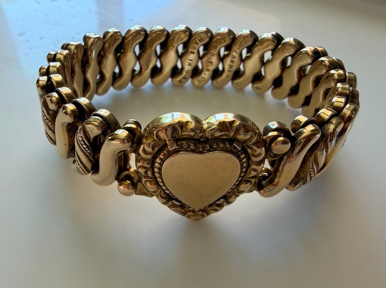 Vintage Carmen Sweetheart Expansion Bracelet