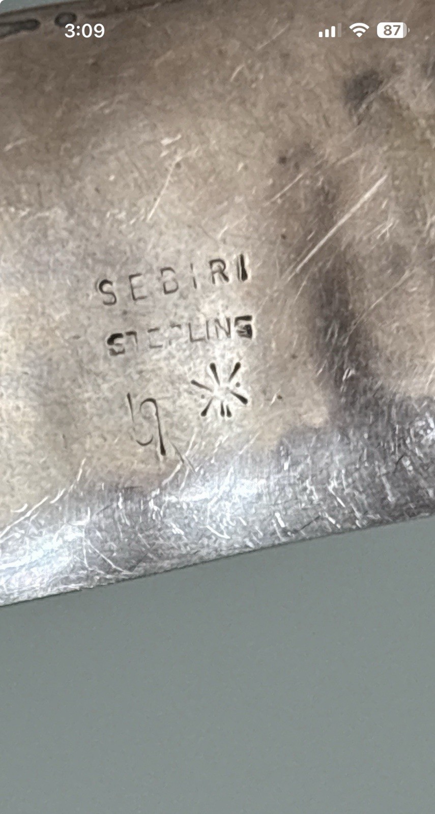 VTG Celia Sebiri Sterling Silver 15″ Necklace Heavy Woven Collar Choker 64 Grams