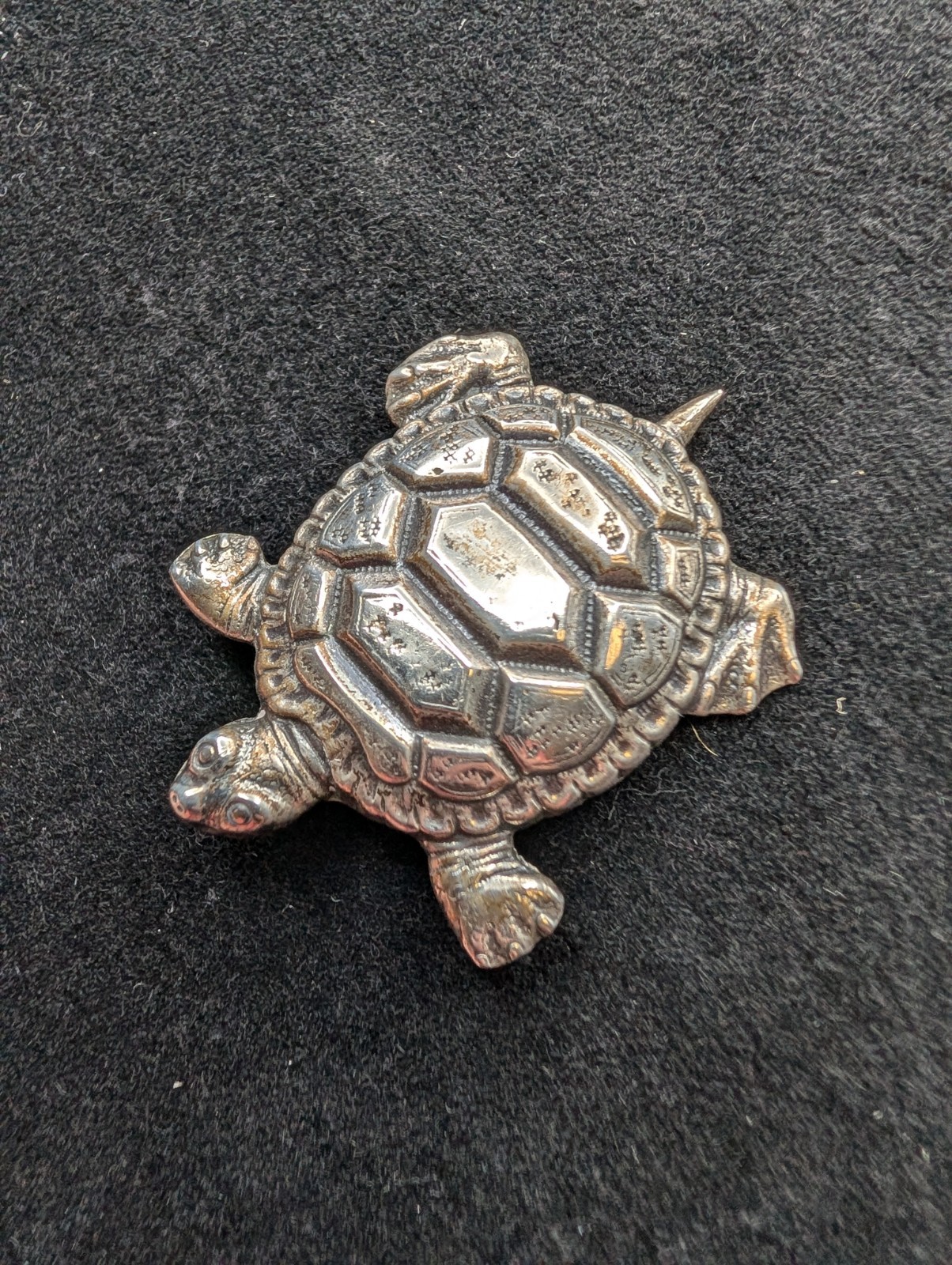 Danecraft Sterling Silver 925 Turtle Pin/ Brooch Vintage