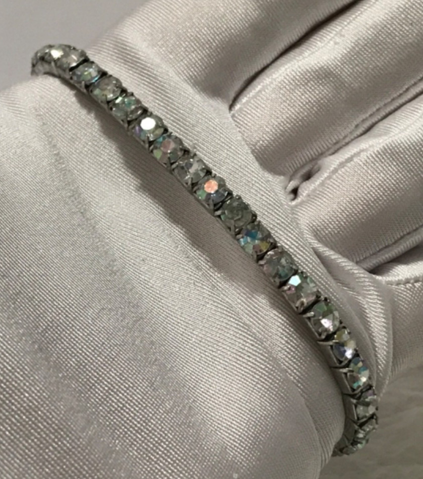 Vintage Lot Wearable Rhinestone Jewelry Belt Necklace Earrings Pin Bracelet
