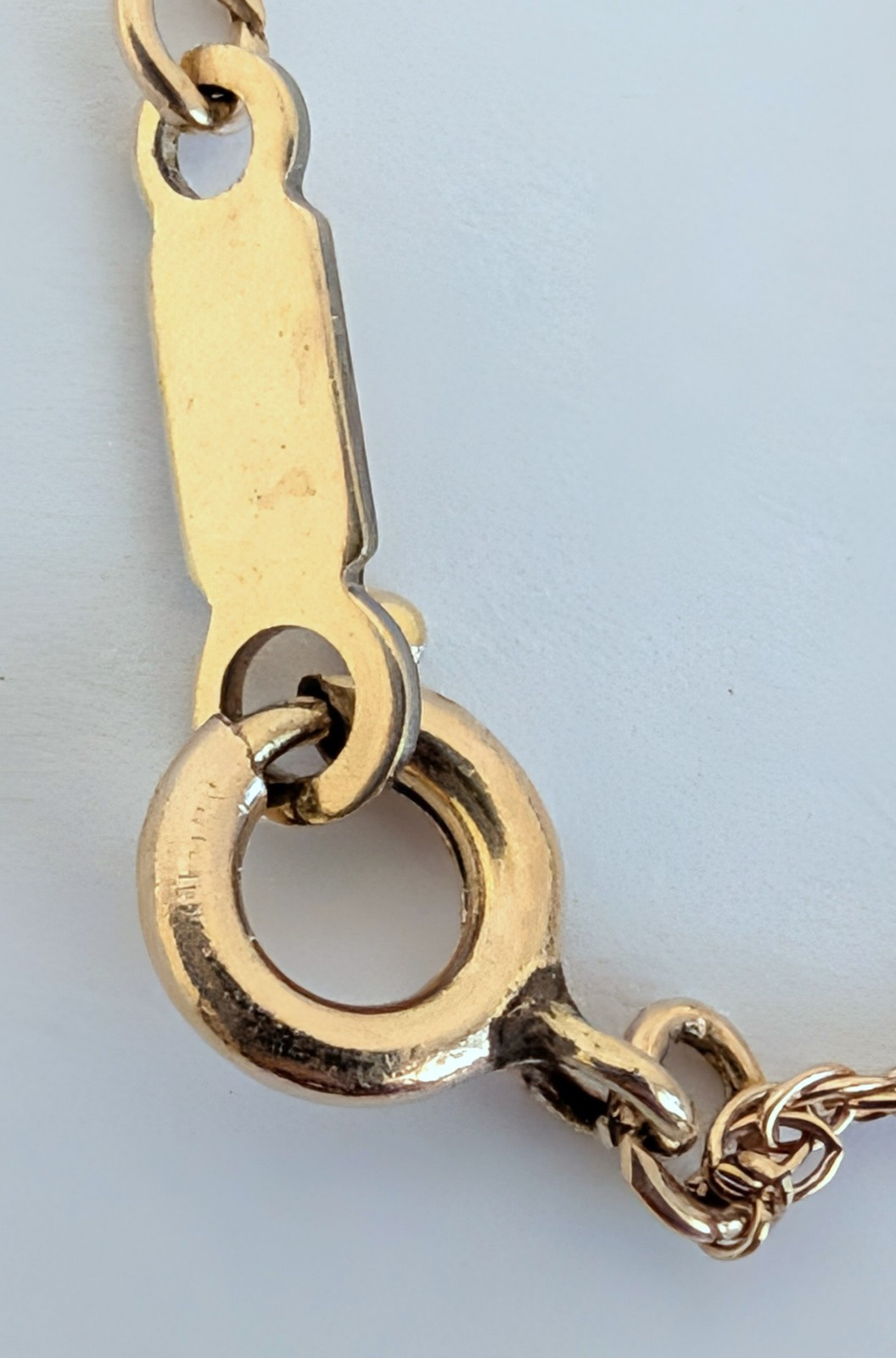 Vintage Krementz 12K GF Gold Filled Fine Necklace Chain 18.25″