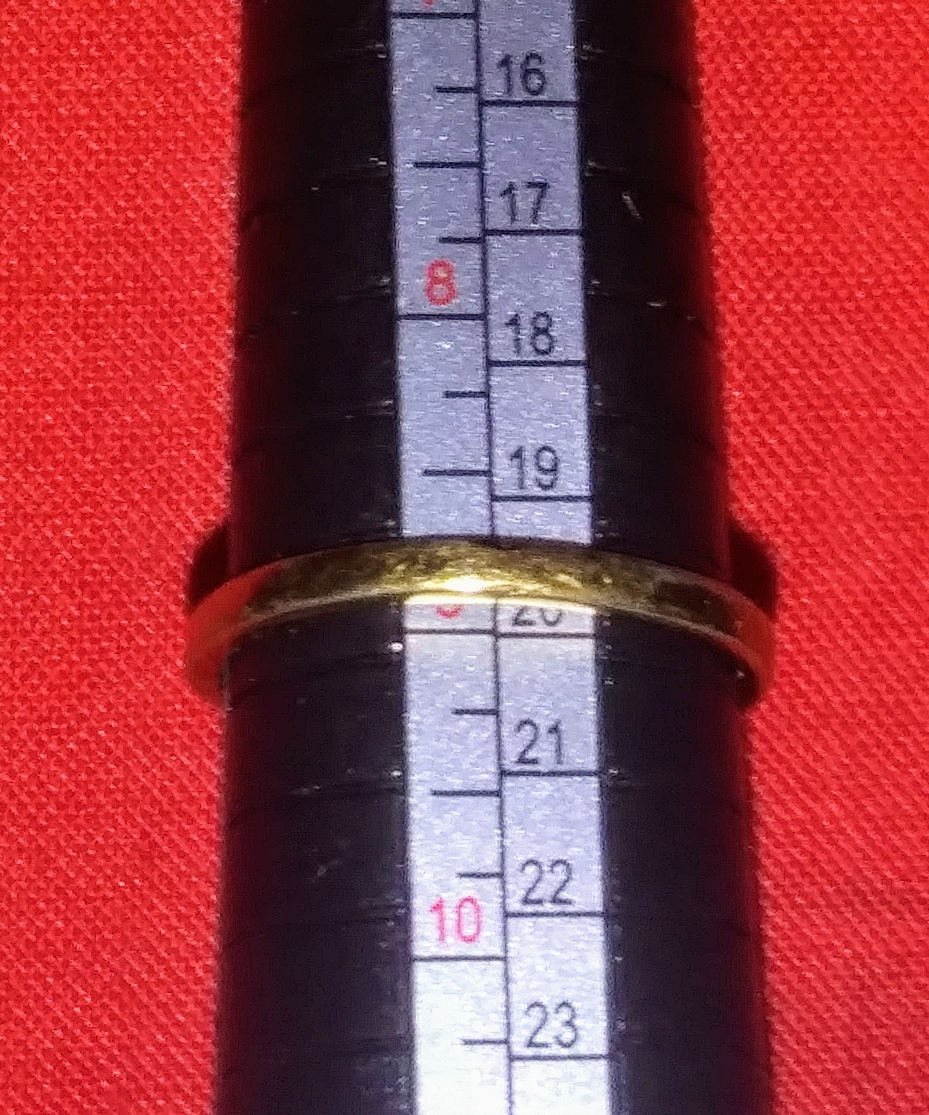 Vintage Ruby & Garnet Color Diamond Accent Gemstone Gold Tone Cocktail Ring Sz 9