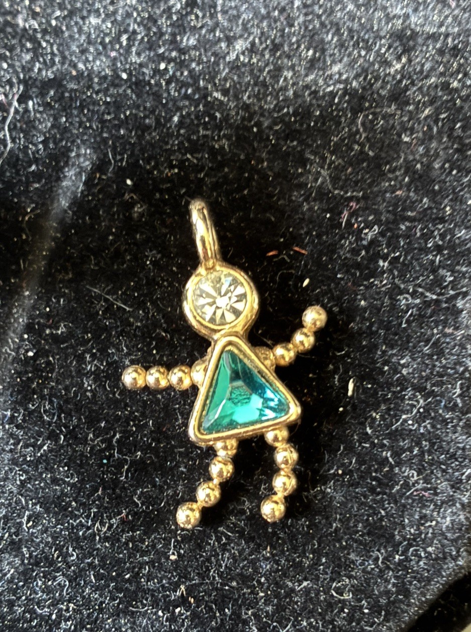 Vintage Small Person Pendant