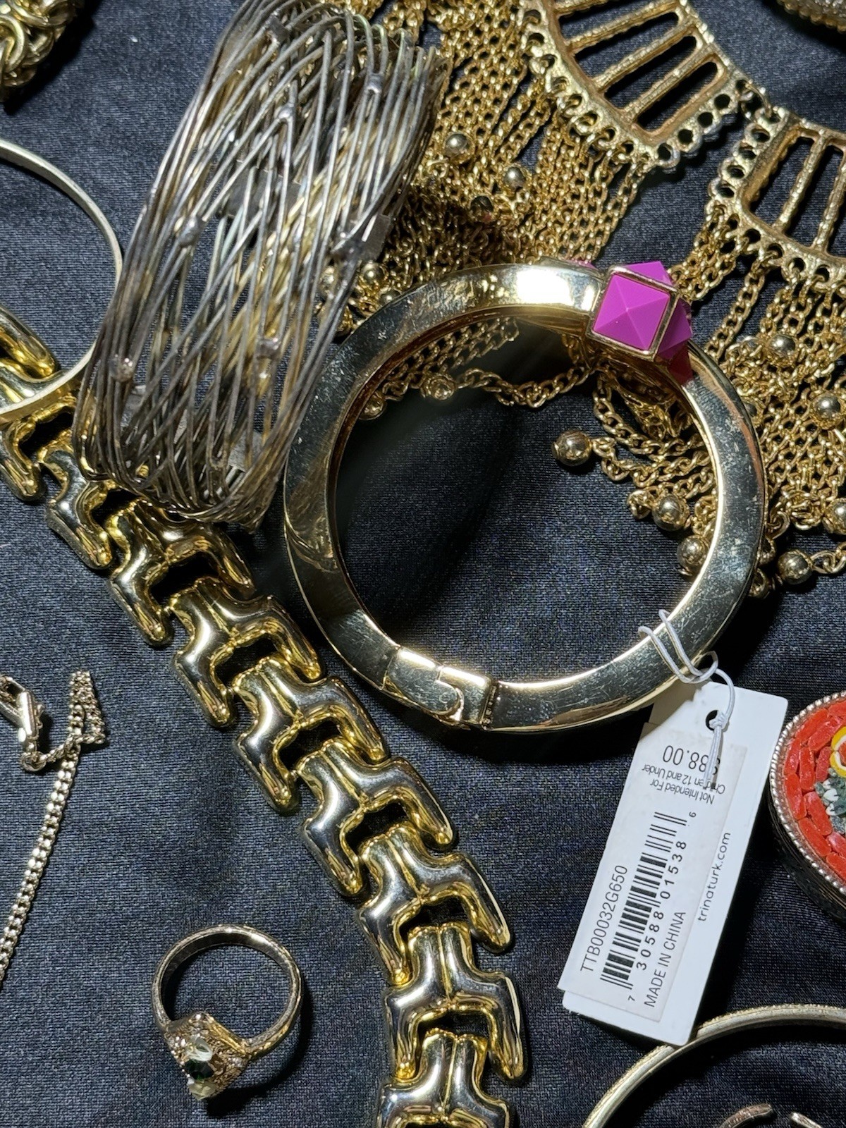 Costume Jewelry Bracelet Necklace Lot Kate Spade Chloe Dior Turk Coach Givenchy