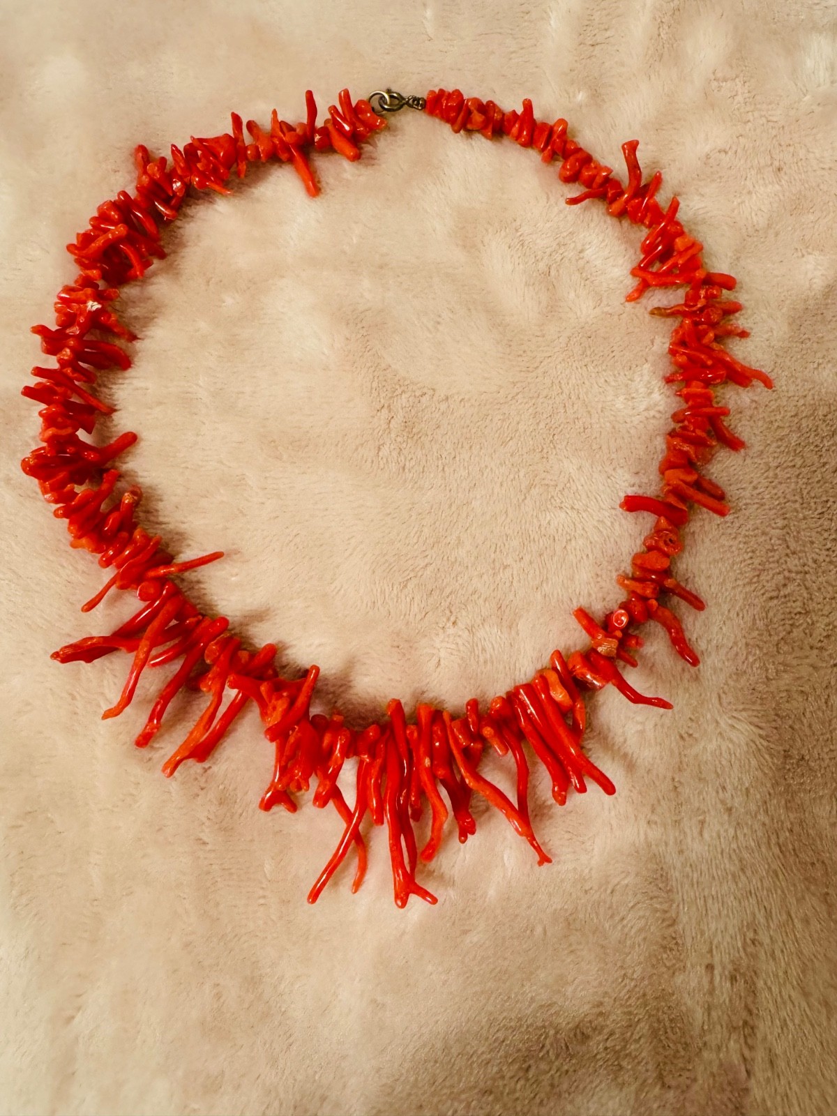 Vintage Branch Coral Necklace Set 2
