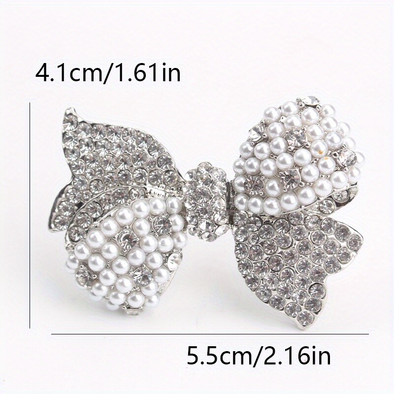 Fashionable Simple and Cute Bow Brooch Women Men Jewelry Gift Accessories