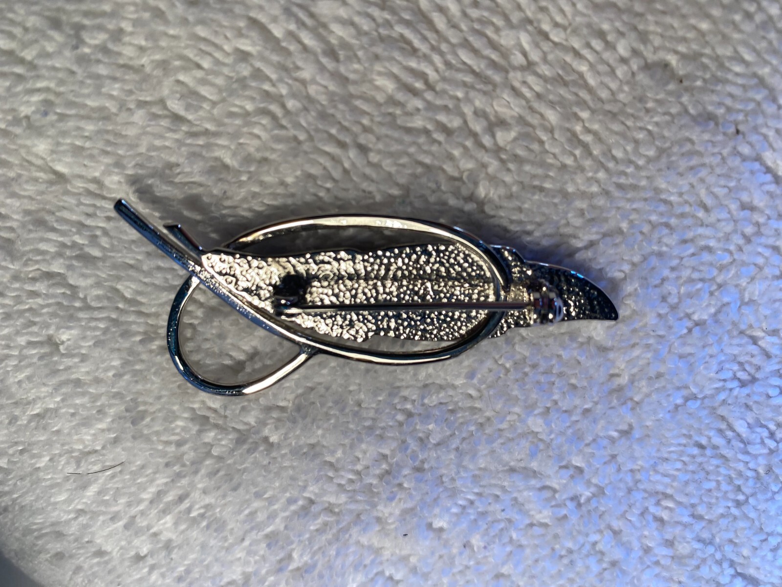 Vintage Ataahua Silver/Blue Pin/Brooch