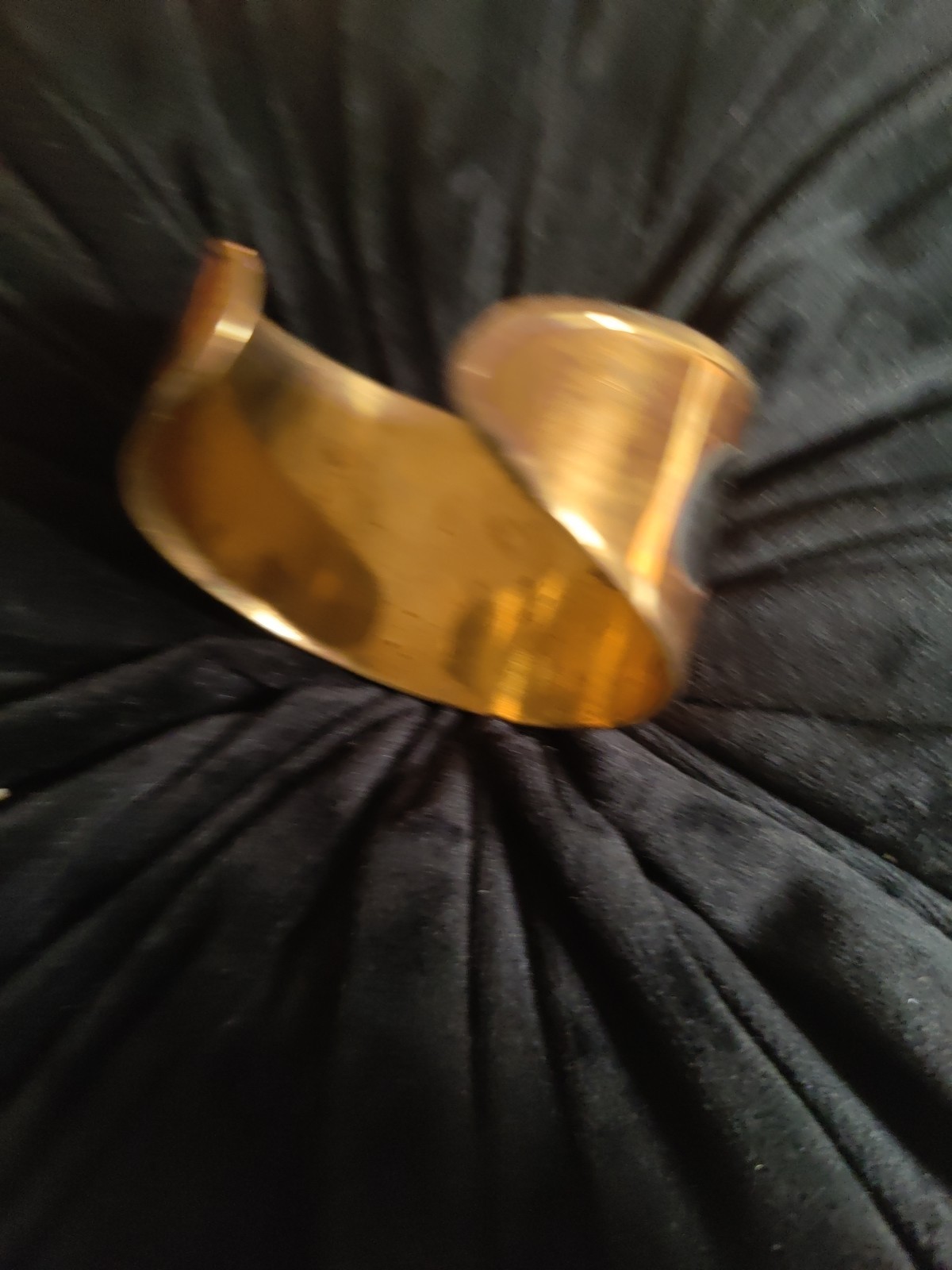 Vintage Modernist Brutalist Cuff Bracelet Copper Brass Silver Artisan