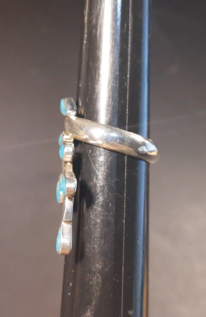 Turquoise .925 Dominique Dinouart Ring Size 8