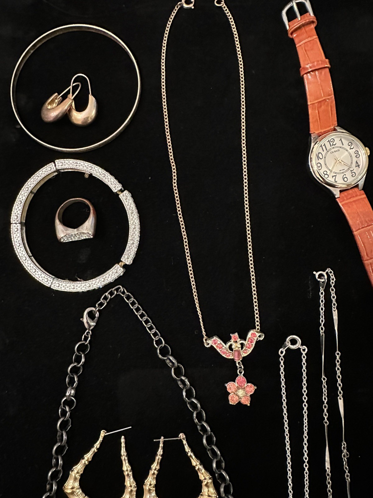 Vintage Costume Jewelry ALL WEARABLE used Lot Some Signed