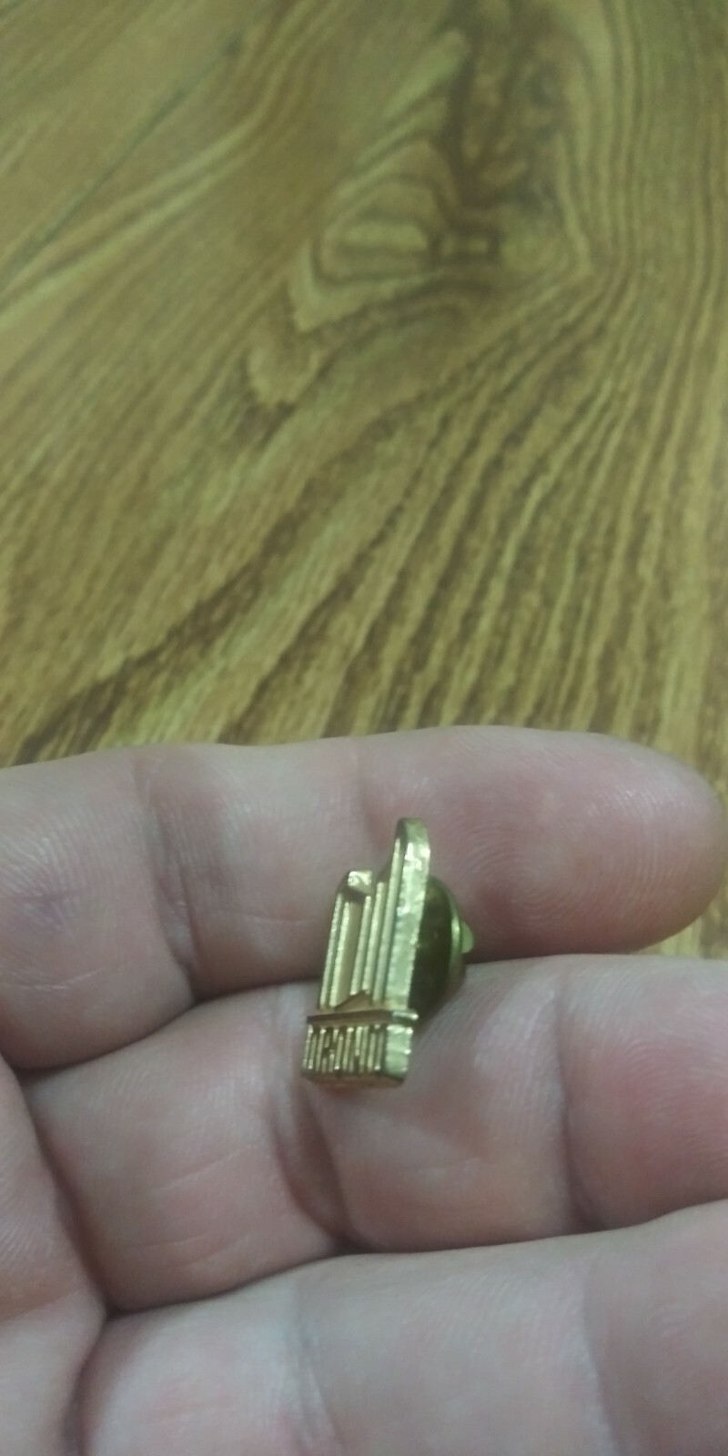 Vintage Brass Toronto City Skyline Buildings Brooch Pin Souvenir FAST SHIPPING!