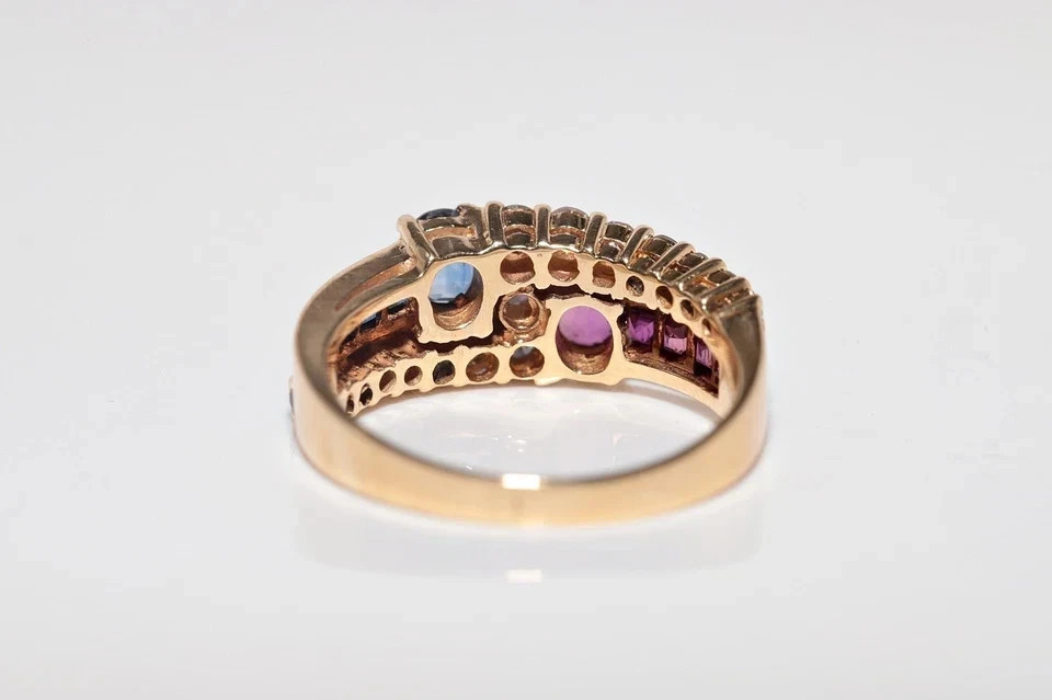 Vintage 3Ct Art Deco Style Lab Created Diamond 14K Rose Gold FN Engagement Ring