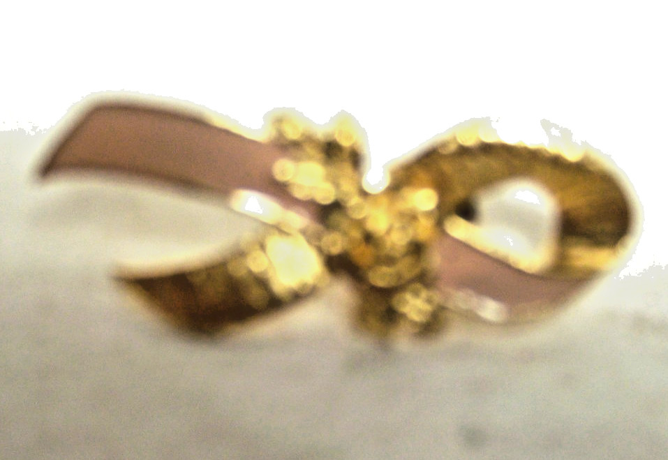 Vintage Rose Gold Tone Scarf or Glove Holder Clips