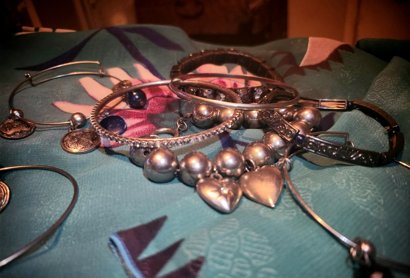 8 Vintage Dress Up Costume Fun & Whimsical Bracelet Jewelry Bundle