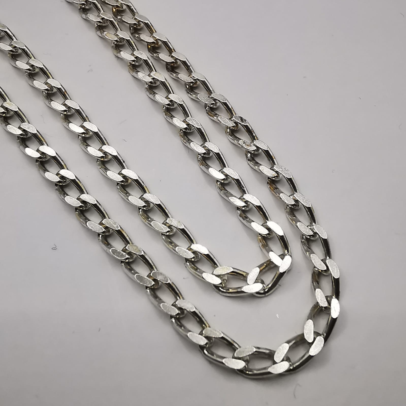 Vintage Beautiful Jewelry Chain,925 Sterling Silver,Signed ,Handmade 11,41g